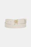 Tommy Hilfiger cintura da donna in pelle beige AW0AW17496