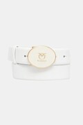 Pinko pasek skórzany damski kolor biały 105478 A2QL