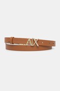 Armani Exchange opasok dámsky kožený hnedý XW002127AF17157