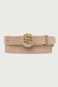 Guess pásek dámský kožený béžový W5BZ11 L0491