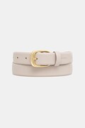 Шкіряний ремінь Calvin Klein колір бежевий LV04F7023G
