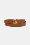Calvin Klein pasek dwustronny damski skórzany brązowy LV04F7044G