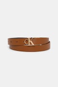 Calvin Klein pasek dwustronny damski skórzany brązowy LV04F7044G