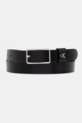 Kožený opasok Calvin Klein čierna farba, LV04F7050G
