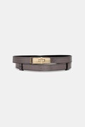 Guess pasek IDRA damski kolor srebrny BW9308 P5420