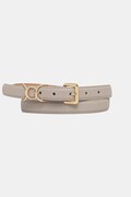 Guess pasek NADIRA damski kolor beżowy BW9300 P5420