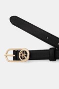 Guess pasek damski kolor czarny BW9279 P5425