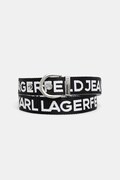 Karl Lagerfeld Jeans ζώνη γυναικεία μαύρη A3W33142