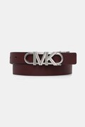 MICHAEL Michael Kors curea de piele cu două fețe culoarea bordo, 29MKWB528999