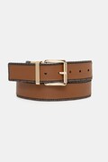 MICHAEL Michael Kors pasek dwustronny damski kolor brązowy 29MKWB529034