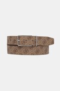 Guess pasek dwustronny MILANO męski kolor beżowy BMAGLO P5235