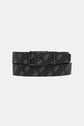 Guess pasek dwustronny MILANO męski kolor czarny BMAGLO P5235