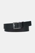 HUGO ζώνη ανδρική δερμάτινη Grover_Sz35 μαύρη 50548366