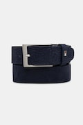 Tommy Hilfiger pasek zamszowy męski kolor granatowy AM0AM13754