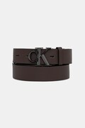 Шкіряний ремінь Calvin Klein колір коричневий LV04D7022G