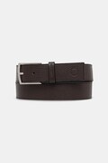 Δερμάτινη ζώνη Trussardi χρώμα: καφέ, B349B000012N