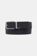 Δερμάτινη ζώνη Trussardi χρώμα: ναυτικό μπλε, B353B000009N