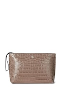 Kožené psaníčko Lauren Ralph Lauren černá barva, 432969466