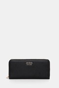 Guess portfel BRENTON damski kolor czarny SWPG96 48146