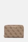 Πορτοφόλι Guess LAUREL χρώμα: μπεζ, SWSG74 59140