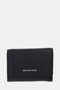 MICHAEL Michael Kors portfel skórzany BRYANT damski kolor czarny 32S5GYTP1L