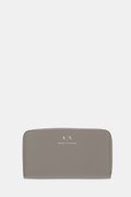 Armani Exchange portfel damski kolor beżowy XW000359 AF12040
