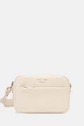Emporio Armani crossbody torba za žene kožna bež EW003032 AF19229