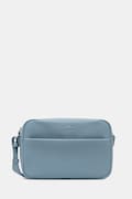 Emporio Armani crossbody torba za žene kožna plava EW003032 AF19229