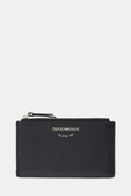 Emporio Armani portfel damski skórzany czarny EW003035 AF19568