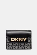 Dkny portfel damski kolor czarny R52Z5M22