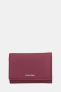 Calvin Klein portfel damski kolor bordowy LV04F1117G