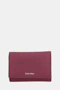 Calvin Klein portfel damski kolor bordowy LV04F1117G