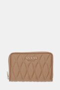 Πορτοφόλι Guess VALLA χρώμα: καφέ, SWQG81 22140