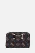 Guess portfel SILIA damski kolor brązowy SWGP98 90140
