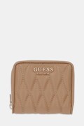 Πορτοφόλι Guess VALLA χρώμα: καφέ, SWQG81 22137