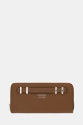 Πορτοφόλι Guess GREGORIA χρώμα: καφέ, SWBG85 46146