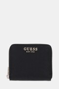 Πορτοφόλι Guess LAUREL χρώμα: μαύρο, SWBG74 59137