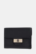 Гаманець Tommy Hilfiger колір чорний AW0AW18034