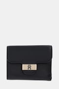 Tommy Hilfiger portfel damski kolor czarny AW0AW18034