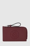 Usnjena denarnica Karl Lagerfeld ženska, bordo barva, A4W32024