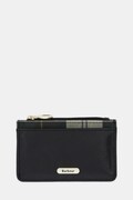 Δερμάτινο πορτοφόλι Barbour χρώμα: μαύρο, LLG0035
