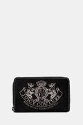 Juicy Couture portfel Twig Narrative damski kolor czarny WIJTG8991WZC