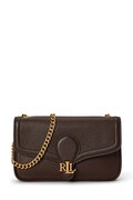 Lauren Ralph Lauren πορτοφόλι γυναικείο δερμάτινο καφέ 432977374