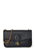 Lauren Ralph Lauren portfel skórzany damski kolor czarny 432977374