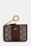 Coach portfel damski kolor brązowy CCD13
