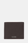 Calvin Klein portfel skórzany męski kolor brązowy LV04D1138G