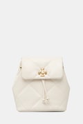 Tory Burch plecak Kira Diamond damski kolor biały mały gładki 170485-100