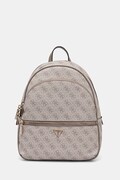 Guess plecak MANHATTAN damski kolor beżowy mały wzorzysty HWSG71 18330