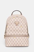 Guess plecak FOLLIE damski kolor beżowy mały wzorzysty TWLW96 76032