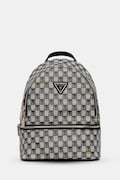 Ruksak Guess FOLLIE dámsky, čierna farba, malý, vzorovaný, TWLW96 76032